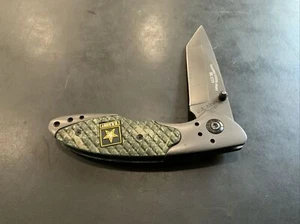United State Army Est 1775 US Army Army6T Pocket Knife Very Clean - Picture 1 of 5