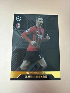 RARE MISPRINT ERROR Zlatan Ibrahimovic Black Edge BLA 9 Match Attax Extra 24/25 - Picture 1 of 3