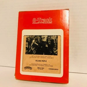 Vintage 1977 Village People 8-Track Tape Original Sleeve Good Condition - Picture 1 of 6