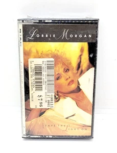 Lorrie Morgan - Leave The Light On - 1989 Sealed BMG Audio Cassette Tape - Picture 1 of 2
