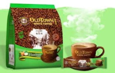 OLD TOWN WHITE COFFEE AVELLANA 3 en 1 café instantáneo asiático ENVÍO GRATUITO Foto 1 de 4