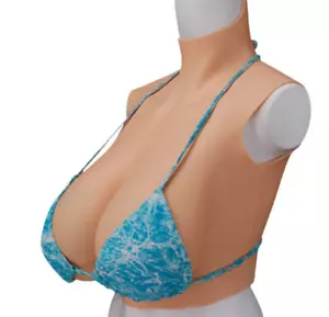 Übergröße K Tasse Silikon Crossdresser Brustformen Brustschild gefälschte Boobs - Bild 1 von 11