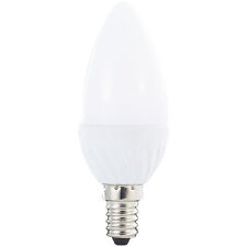 Luminea LED-Kerzenlampe, 3 W, E14, 250 lm, 2.700 K, B35, warmweiß