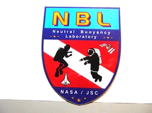 ORIGINAL NASA NBL DIVER STICKER SPACE USA ASTRONAUTS VERY RARE (4071) - Picture 1 of 4