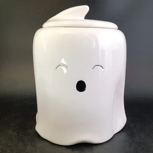 Halloween Singing Ghost Canister (6.5") Whimsical Cupboard 10 STRAWBERRY Street - Picture 1 of 7