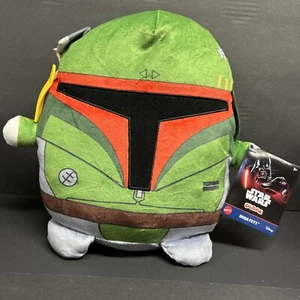 Star Wars Cuutopia 10 Zoll Boba Fett Plüsch, weiches abgerundetes Kissen Puppe Spielzeug Alter 3+ - Bild 1 von 6