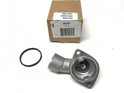 Engine Coolant Water Outlet 85251 Thermostat Housing for Cadillac, Saab, Saturn - Image 1 of 4