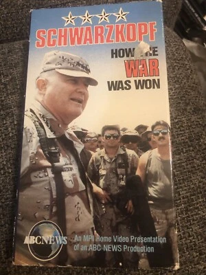 VHS-Schwarzkopf- How The War Was Won-MULTIPLE VHSs SHIP FREE!, SEE STORE!!! - Image 1 of 2