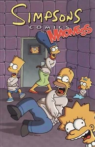 SIMPSONS COMICS MADNESS SOFTCOVER TPB VF/NM FROM GROENING!! - Picture 1 of 2