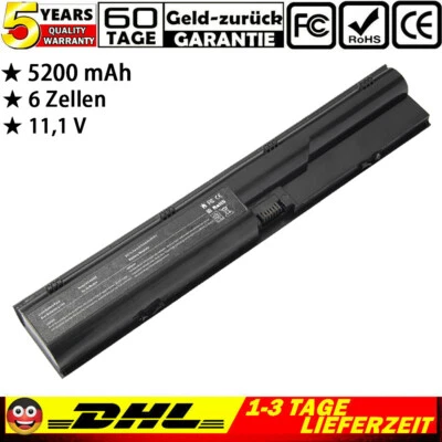 Akku für HP ProBook 4330s 4331s 4430s 4431s 4435s 4530s 4535s PR06 PR09 5200mAh - Bild 1 von 4