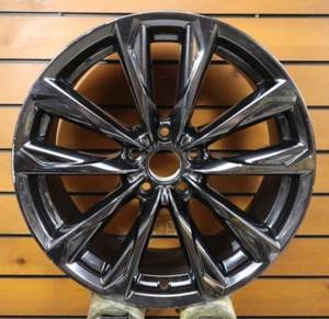 Front Lexus Black Chrome IS300 RC300 RC350 OEM Wheel 19” Rim Factory 74395 - Picture 1 of 10