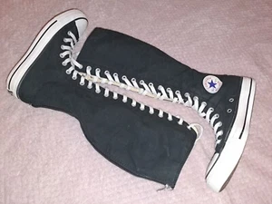 Converse Chucks Taylor All Star 37,5 5 7 Stiefel kniehoch schwarz knee high - Bild 1 von 12