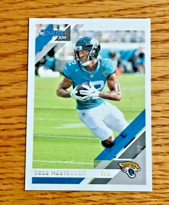 DEDE WESTBROOK 2019 Panini Donruss #123 Aqueous Test SP - Image 1 of 2