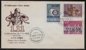 Südvietnam First Day Cover Novemberrevolution 1964 - Bild 1 von 1