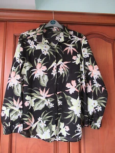 BEAUTIFUL H & M DIVIDED BLOUSE IN FLORAL PATTERN - 14 - PRICE REDUCED! - Picture 1 of 7