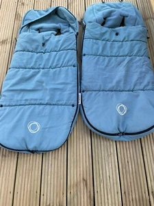 Saco Bugaboo Azul X 1 Acogedor Carrito Invierno Cubierta UNO - Imagen 1 de 19