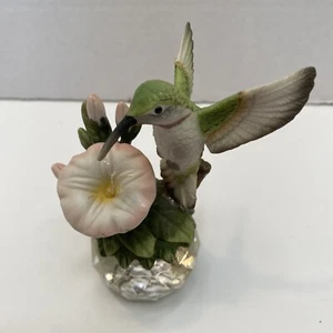 Vintage Seymour Mann Kolibri Briefbeschwerer.  hat Aufkleber auf der Unterseite, signiert 4,5x3* - Bild 1 von 10