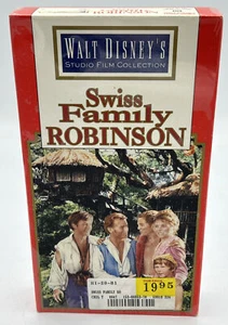 Walt Disneys Studio Film Collection-Swiss Family Robinson (VHS) Factory Sealed - Picture 1 of 4