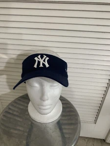 New York Yankees VISOR MLB Baseball Stadium Bambino Pin stripes Hat Strapback - Picture 1 of 5