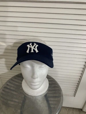 New York Yankees VISOR MLB Baseball Stadium Bambino Pin stripes Hat Strapback - Image 1 of 4