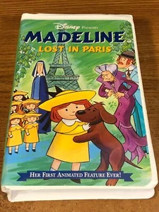 Madeline Lost In Paris VHS VCR Video Tape Used Clamshell - Picture 1 of 7