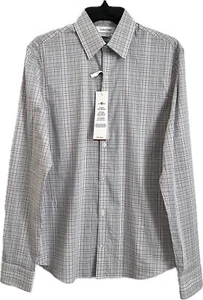 $85 Calvin Klein Men X Extra Slim-Fit Long-Sleeve Stretch Dress Shirt XL button - Picture 1 of 5
