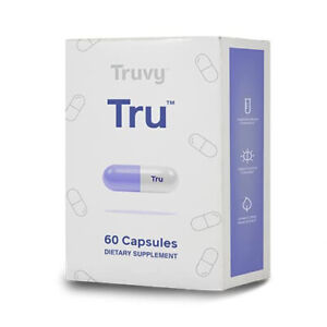 Truvy TruFix Metabolism Support 60 Capsules New in Box Truvision Health TruFix