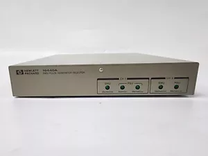 HP 16440A SMU / Pulse Generator Selector - Picture 1 of 9