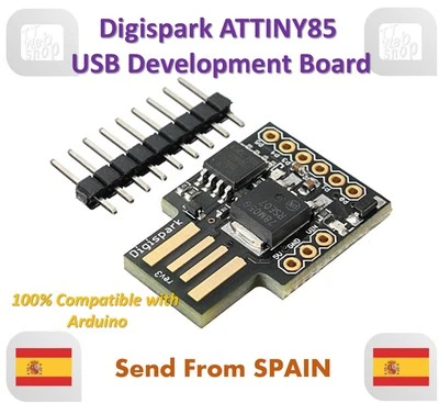 Digispark ATTINY85 General Micro USB Development Board For Arduino - Imagen 1 de 4