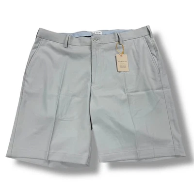 NWT Peter Millar Crown Sport Salem Performance Shorts Size 34 British Grey - Image 1 of 4