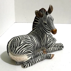 1995 Lenox Grevy's Zebra Foal Fine Porcelain Smithsonian Inst. 5" Tall x 6" Long - Picture 1 of 1