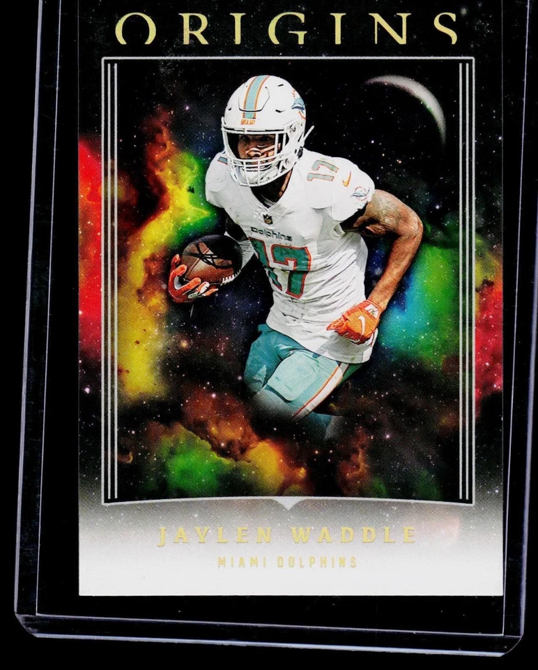 2023 Panini Origins #72 Jaylen Waddle - Image 1 of 2