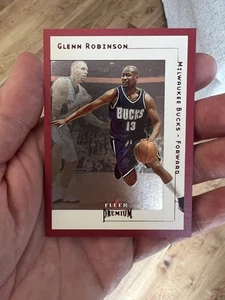 2001-02 Fleer Premium Star Rubies /100 Glenn Robinson #89 Bucks Purdue - Picture 1 of 2