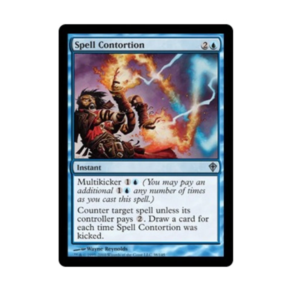 WOTC MtG Worldwake Spell Contortion (U) (x4) NM - Image 1 of 1