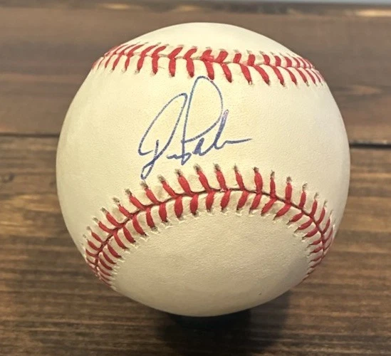 Бейсбольный мяч с автографом Дина Палмера из Rawlings AL Beckett Royals Rangers Tigers - Изображение 1 из 4