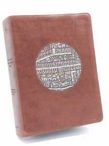 CSB Holy Land Illustrated Bible Brown Leather Touch Holman Bible Publishers - Bild 1 von 6