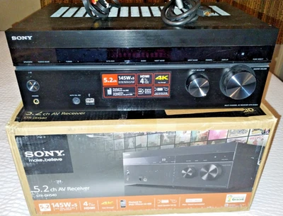 Sony STR-DH540 5.2 Ch 4K HDMI Home Theater Surround Sound Receiver Stereo System - Image 1 of 4