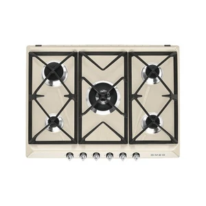 Plaque de Cuisson Gaz Smeg 70 cm Victoria SR975PGH Crème - Imagen 1 de 4