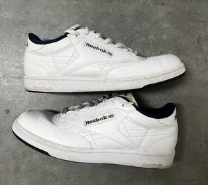 Zapatillas Tenis Reebok Club C 85 Vintage 100007796 Blanco Azul Tiza Talla 10 - Imagen 1 de 7
