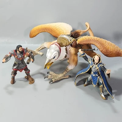 Schleich Dragon Knight Magician Kembok Berserker Griffin Bird of Prey Figure Lot - Image 1 of 4