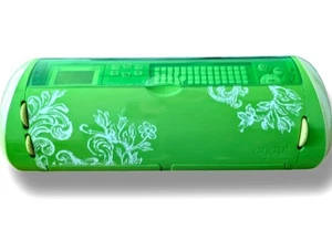 Cricut Expression Electronic Cutter - Green with Floral & Accessories - Tested - Picture 1 of 8