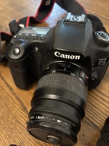 Canon EOS 60D Digital SLR Camera And  3 Lens  Huge Bundle! Working Excellent - Picture 1 of 11