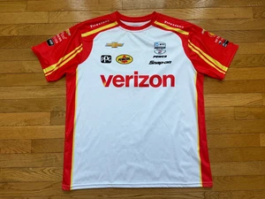 Maglia Will Power IndyCar camicia uomo taglia L Verizon 500 Chevy Firestone - Foto 1 di 4
