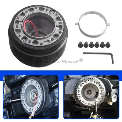 Racing Steering Wheel Hub Adapter Boss for Mazda MIATA 323 626 B2200 B2000 MX5 Foto 1 de 4
