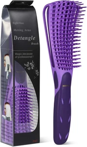 BESTOOL Cepillo Pelo Rizado, Cepillo Desenredante Para Cabello Negro Natural Riz - Imagen 1 de 13