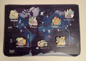 D23 Exclusive Complete Pin Set 2022 Around the World of Disney Parks LE - Bild 1 von 9