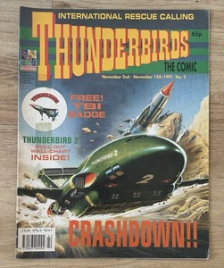 THUNDERBIRDS COMIC - GERRY ANDERSON  - Nov 2nd - Nov 15th 1991 - Imagen 1 de 2