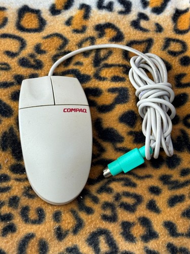 Compaq 2 Button PS/2 Mouse model M-S34 | eBay