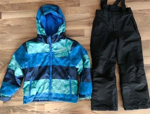 Kinder Schnee Anzug Ski Hose Jacke Anorak Gr.128 - Bild 1 von 4