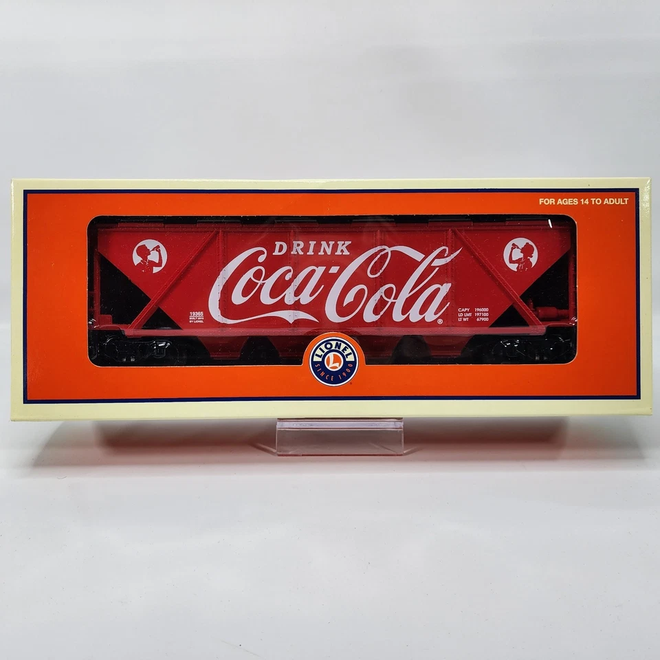 Rare Lionel 6-19365 Coca Cola Hopper Train Set Brand New Trains - Image 1 of 4